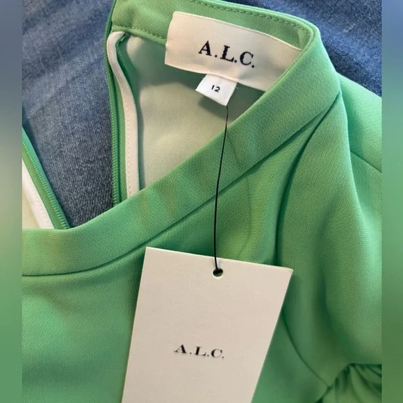 amsale green dress Alista Maxi Dress main image 1